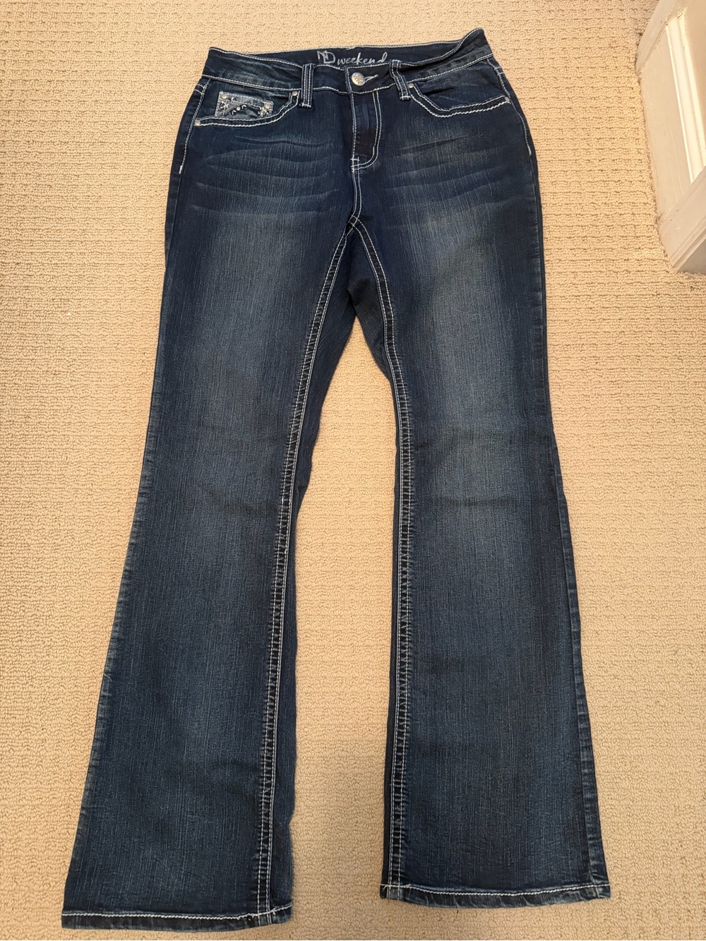 ND Weekend Dark Blue Women's Bootcut Jeans